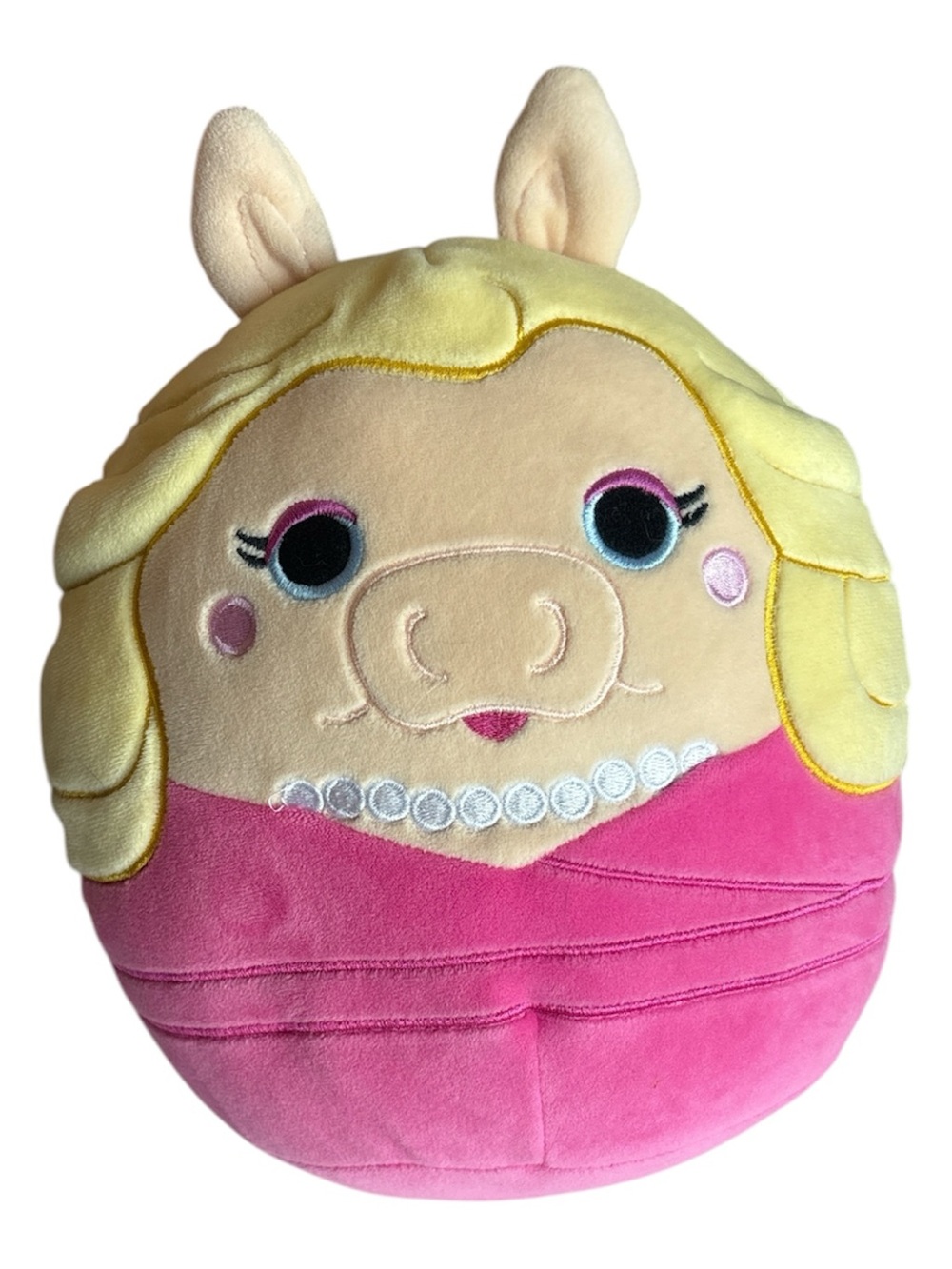 Squishmallows Miss Piggy Muppets Plush Toy EUC 8”